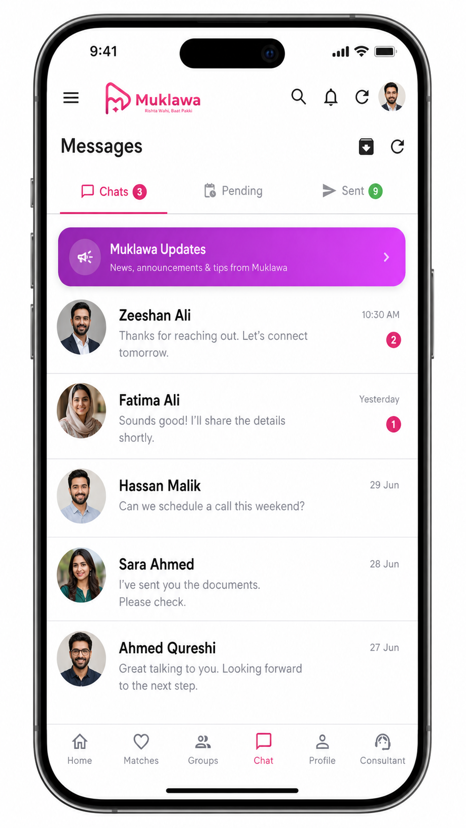 Chat - Muklawa App